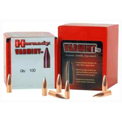 Hornady Bullets 22 Cal .224 - 55gr Spsx 100ct