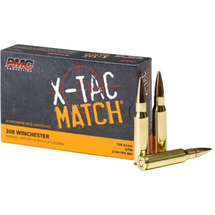 Pmc Ammo .308 Winchester 168gr - Otm Sierra Bullet 20-pack