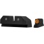 Xs R3d Cz P10 Green Tritium - Set Orange Front Focus Ring