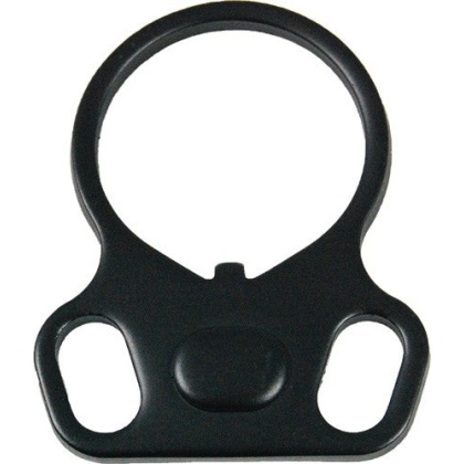 Guntec Ar15 Single Point Sling - Adapter Ambi Black