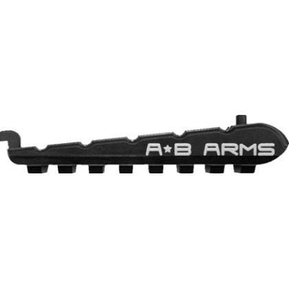 Ab Arms T Rail Picatinny Rail - Section For Iwi Tavor Black