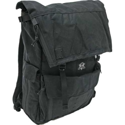 Grey Ghost Gear Gypsy Pack - Waxed Canvas Black