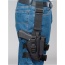 Bulldog Tactical Leg Holstr Rh - Black W-mag Pouch Large Autos