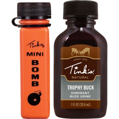 Tinks Deer Lure Trophy Buck - Urine W-mini Bomb 1fl Ounce