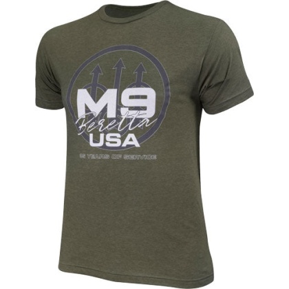 Beretta T-shirt M9 Trident - Medium Military Green