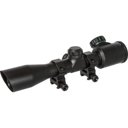 Truglo Crossbow Scope 4x32 - Black With Rings