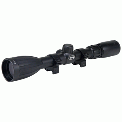 Bsa Special Series Riflescope - 4-12x40mm W-rings Dual-x Blk !