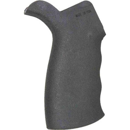 J&e Textured Rubbered Pistol - Grip W-storage Black