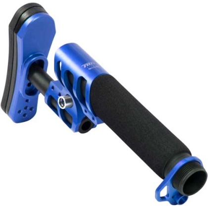 Odin Stock Zulu 2.0 W-padded - Buffer Tube Blue For Ar-15