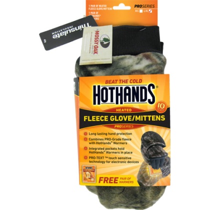 Hothands Heated Glove-mitten - Mobu W-free Pair Of Wrmrs L-xl