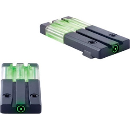 Meprolight Fiber Tritium Green - Circle Dot Rear Sight Glock