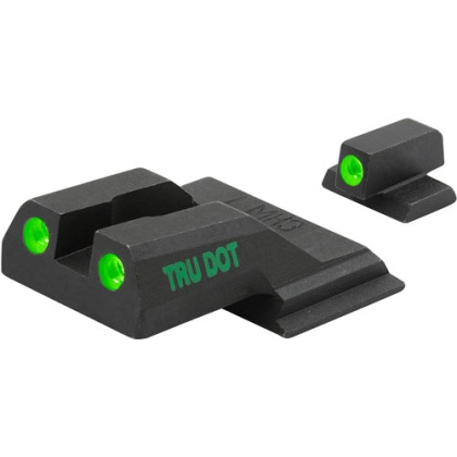 Meprolight Night Sight Set Grn - -grn S&w Shield Fixed Set