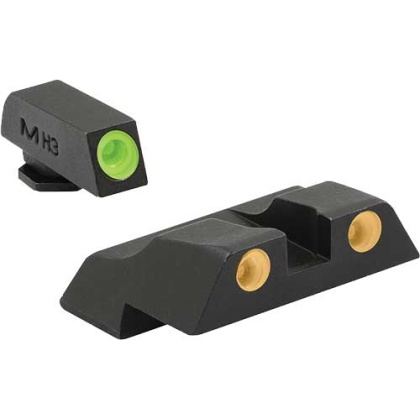 Meprolight Night Sight Fixed - Set Green-orange Glock 26-27