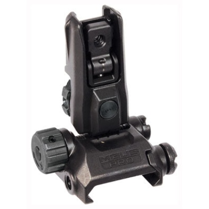 Magpul Sight Mbus Pro Lr Adj - Rear Back-up Sight Steel Black