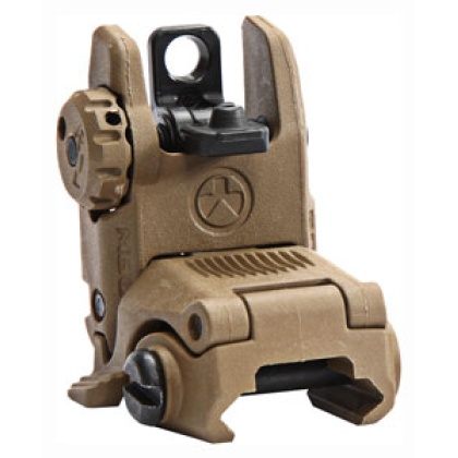 Magpul Sight Mbus Rear - Back-up Sight Polymer Fde