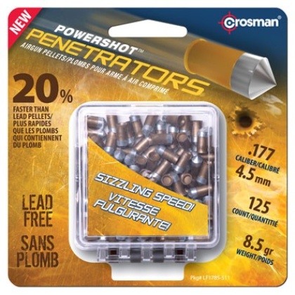 Crosman Pellets .177 Lead Free - 8.5 Grain 125 Count