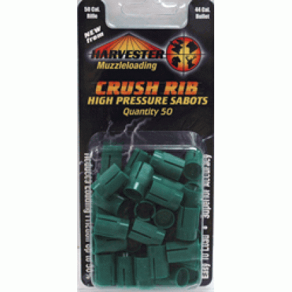 Harvester Sabot Only 50cal For - 44cal Bullets 50pk Crushed Rib