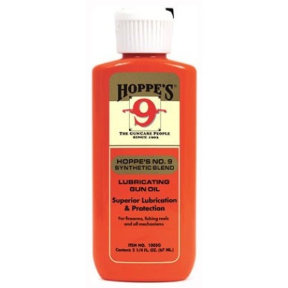 Hoppes Lubricating Oil - 2.25 Oz. Squeeze Bottle