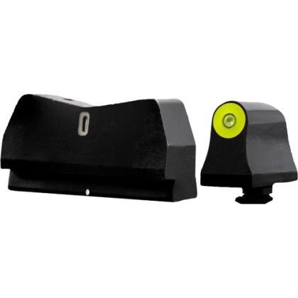 Xs Dxt2 Big Dot Glock 17-38 - Yellow Suppressor Hgt Exp Set