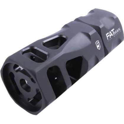 Phase 5 Muzzle Brake Fatman - 5.56mm 1-2x28 Ar-15 Black