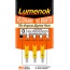 Lumenok Lighted Nock Xbow Hd - Orange Crescent Easton 3pk