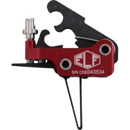 Elftmann Trigger Ar-9 Straight - Finger Adj 2.75-4lbs. Mil-spec