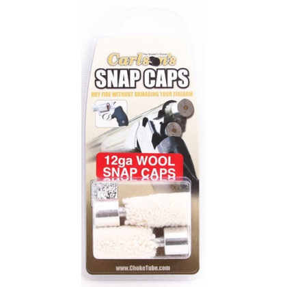 Carlsons Snap Cap 12ga - Aluminum-wool 2pk