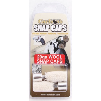 Carlsons Snap Cap 20ga - Aluminum-wool 2pk