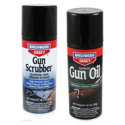 B-c Gun Scrubber & Synthetic - Gun Oil 10oz. Value Pack Kit