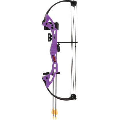 Bear Archery Youth Compound - Bow Brave Rh Purple Age 8+