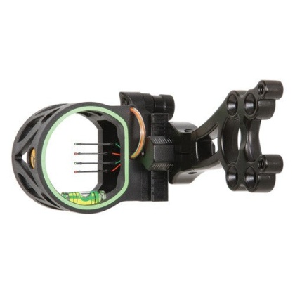 Trophy Ridge Bow Sight Joker-4 - 4-pin .019 Ambidextrous Black