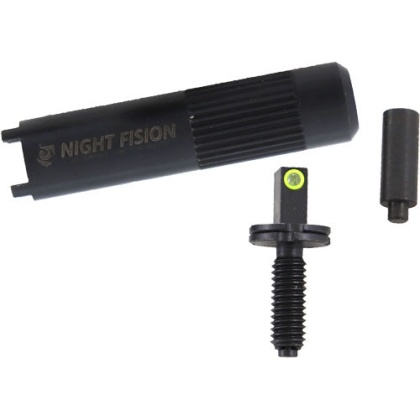 Night Fision Ar-15-10 Tritium - Adjustable Post Yellow Dot Sg