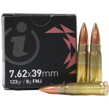 Igman Ammo 7.62x39 123gr. - Fmj 15-pack