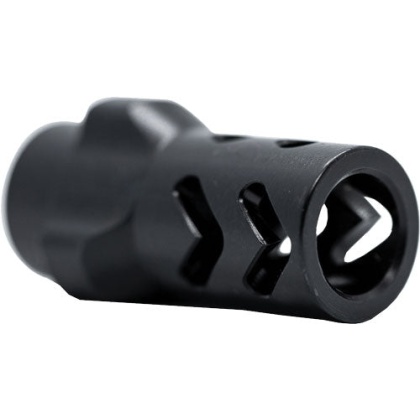 Angstadt Muzzle Brake 3-lug - 9mm 1-2x28 Tpi Black