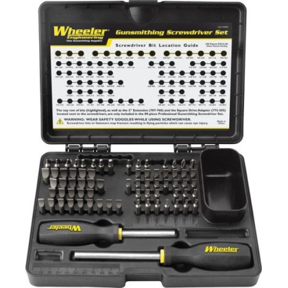 Wheeler Screwdriver Kit 72-pc - Professional Gunsmithing