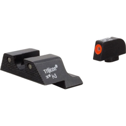 Trijicon Night Sight Set Hd Xr - Orange Outline Glock 42-43