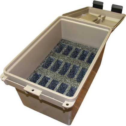 Mtm Tactical Magazine Can - Dark Earth Holds 15 Ar-15 Mags