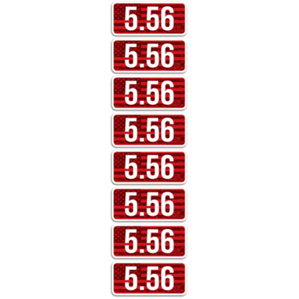 Mtm Ammo Caliber Labels 5.56 - 8-pack