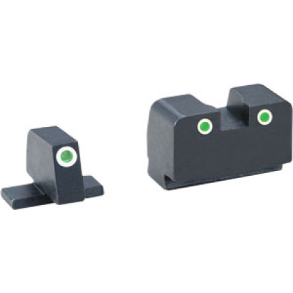 Ameriglo Tritium Suppressor - Set Grn-grn All Sprg Xd Models