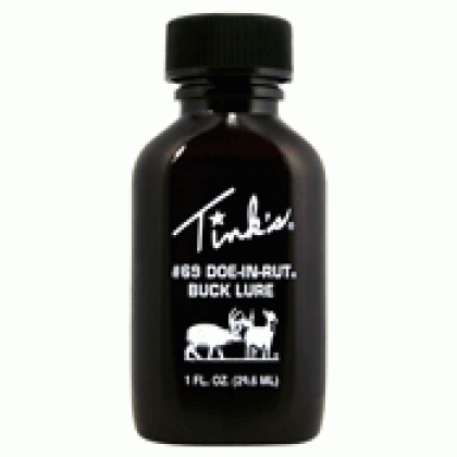 Tinks Deer Lure #69 Doe-in-rut - 1fl Oz Squirt Top Bottle