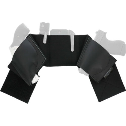 Galco Underwrap Blk Belly Band - 2leather Holsters X-lrg 48-52