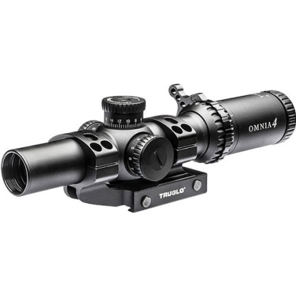Truglo Omnia 1-6x24mm Scope - 30mm Tube Ir Sp W-1pc Mount Do