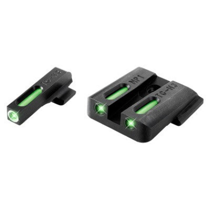 Truglo Sight Set S&w M&p - Tfx Tritium-fiber Optic Green
