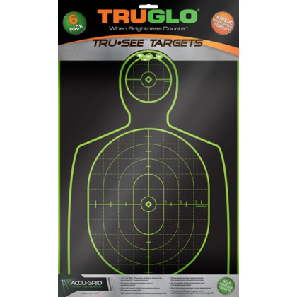 Truglo Tru-see Reactive Target - Handgunner 12\