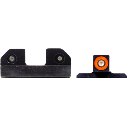 Xs R3d S&w M&p-m&p 2.0 Shield - 3-dot Orange Tritium Set