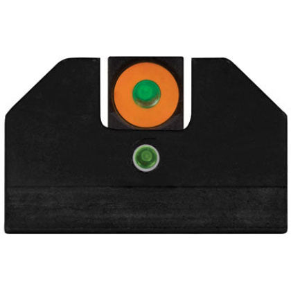 Xs F8 Ngt Sgt Set S&w M&p - Shield W-frnt Org Dot-rear Ntc