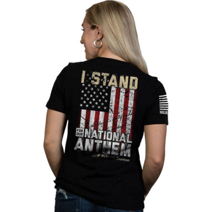 Nine Line Apparel I Stand - Women\'s T-shirt Black 2xl