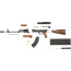 Rw Minis Non-firing Cast Ak-47 - 1:3 Scale Replica