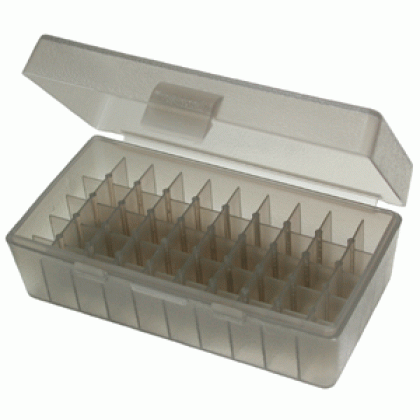 Mtm Ammo Box .44rm-.41rm-.45lc - 50-rounds Flip Top Style Green