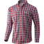 Nomad Stretch Lite Plaid Ls - Button Down Navy-red X-large